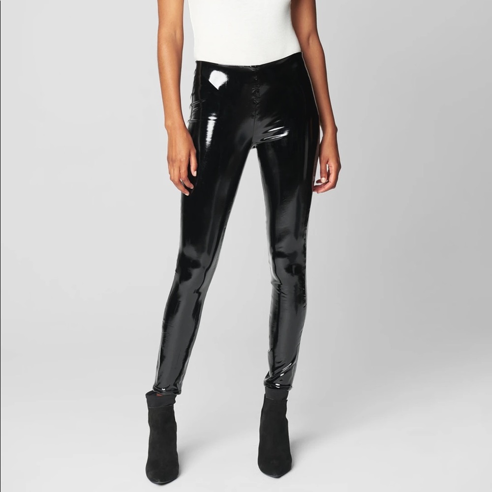 BlankNYC Shiny Vinyl Pull On Legging